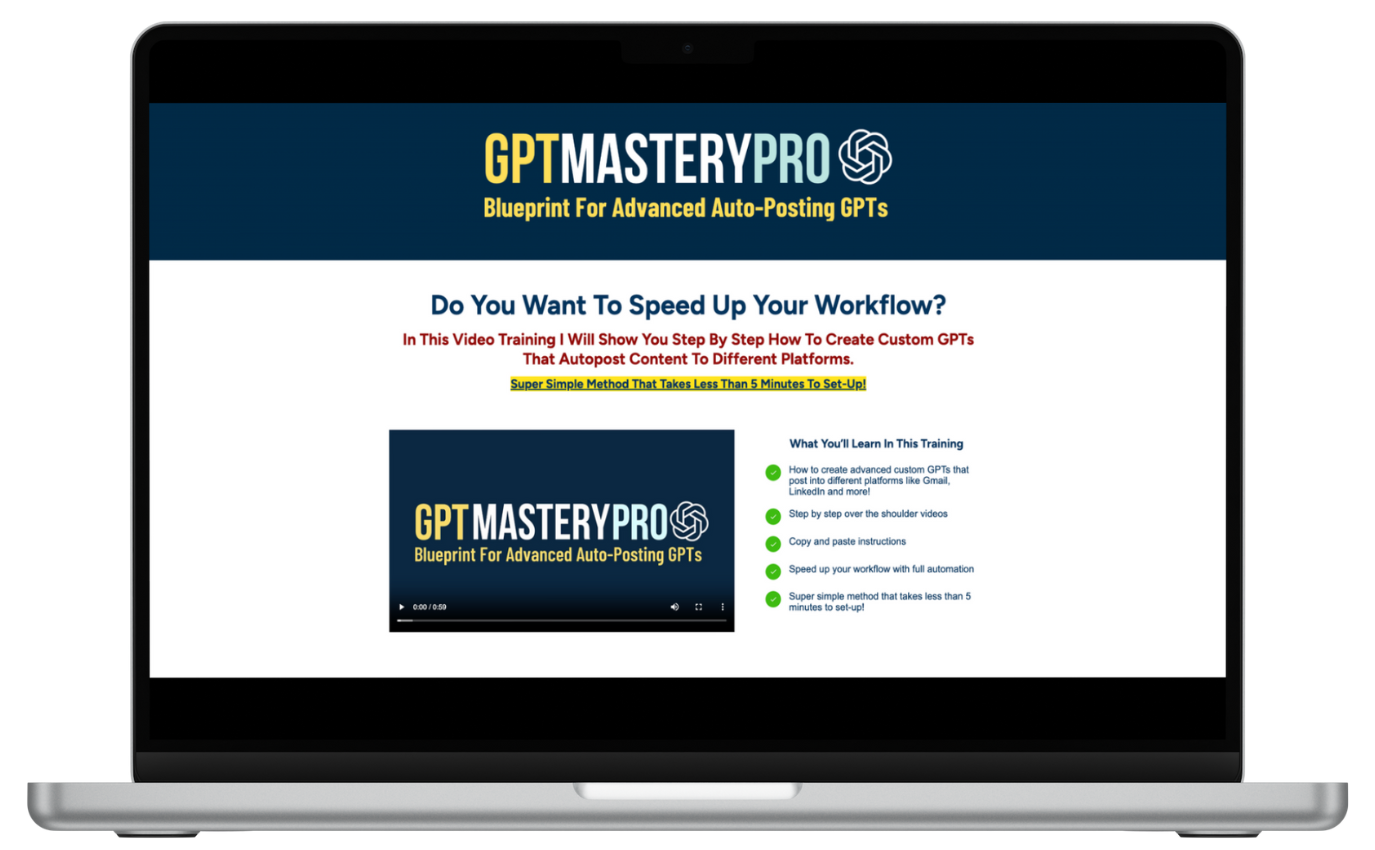 GPT Mastery Pro